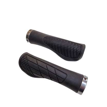 Bicycle lockable grip Side angle view by omobikes
