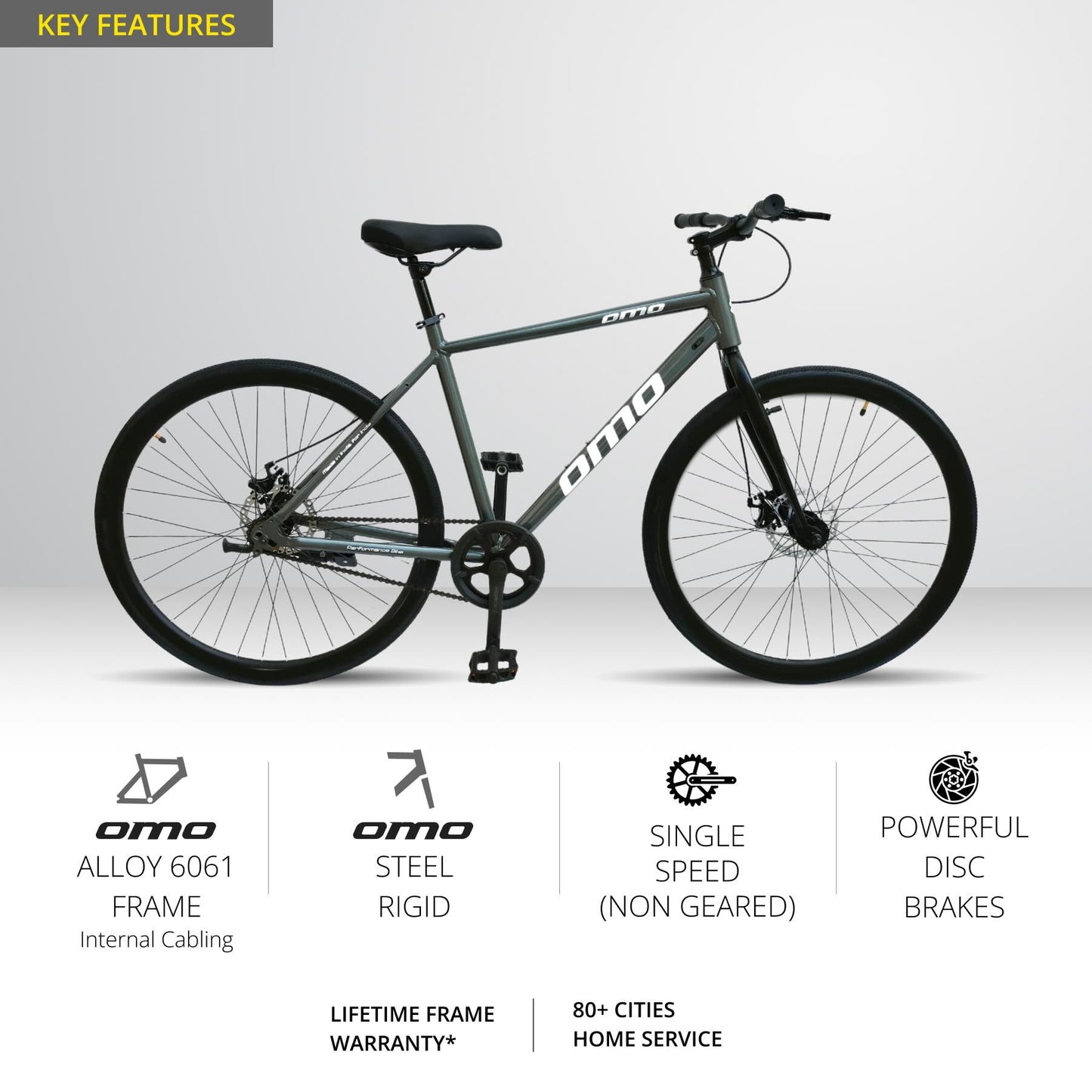 hampi lite alloy frame hybrid cycle key features