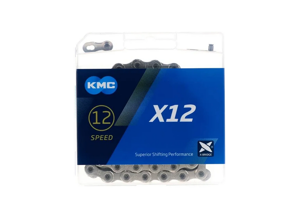 KMC X12 Silver 126L 12-Speed Bicycle Chain