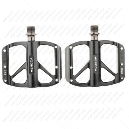 MEROCA RX Alloy Bicycle Pedals | Anti Slip, DU Bearing