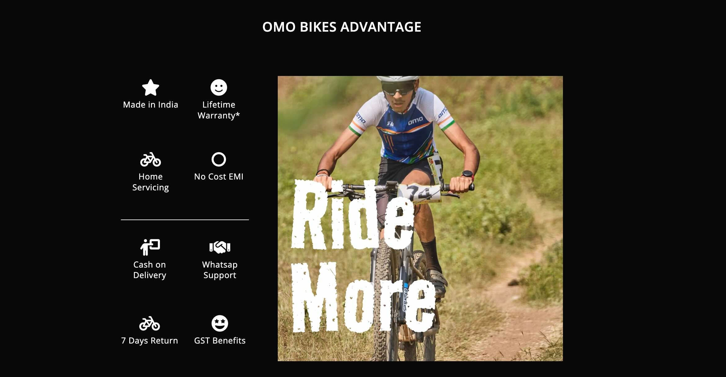 omobikes ladakh hybrid bike advantage over other brand