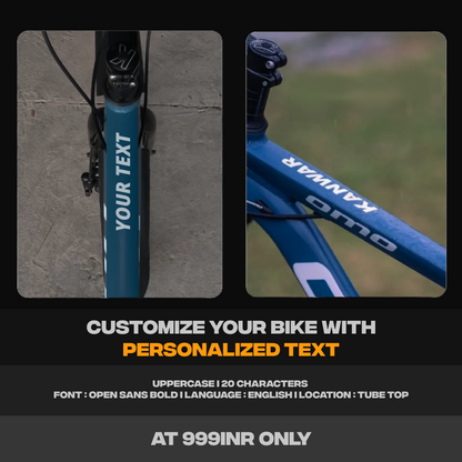 hampi lite custom name text customisation  by omobikes