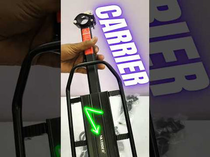 Bicycle Carrier - Aluminium Alloy Adjustable Bicycle Rear Rack