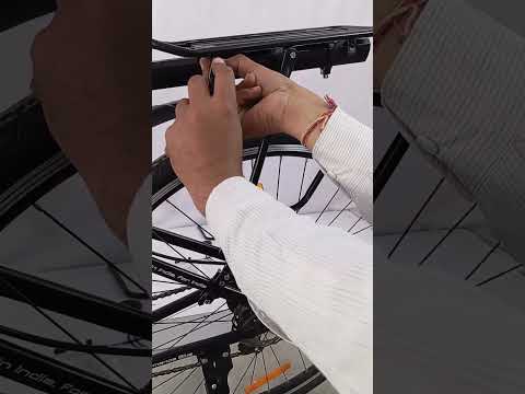 Omobicycle alloy carrier installation 