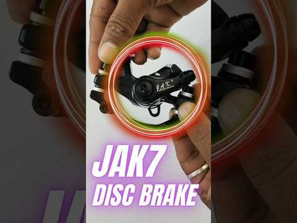JAK7 Mechanical Disc Brake Set | Machine With Rotor