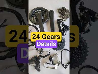 24 gears Shimano 24 Gears Set Complete – OMOBIKES