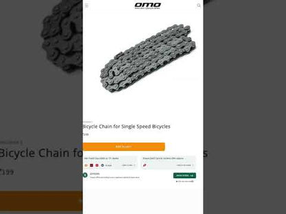 Bicycle Chain for Single Speed Bicycles
