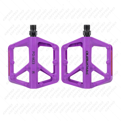 PROMEND PD-M23 Nylon Bike Pedals | Flat, Anti Slip, DU Bearing