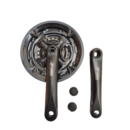Bicycle crankset prowheel alloy geared  top view spare part by omobikes