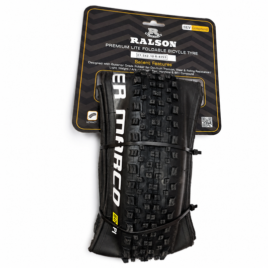 Ralson 27.5x2.1 MTB Foldable Tyre | Explorer Marco | Foldable 60TPI