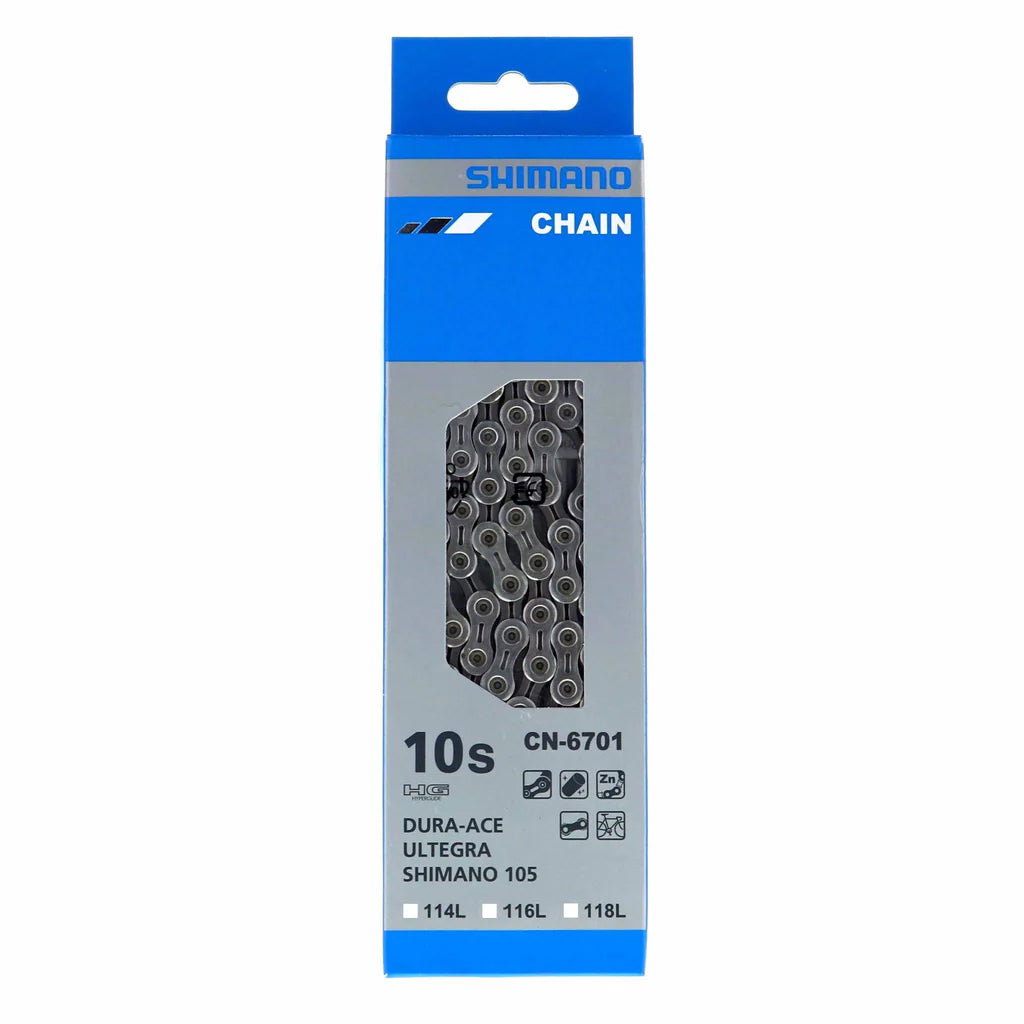 Shimano Ultegra CN-6701 Chain (Silver) | 10-Speed, 116 Links