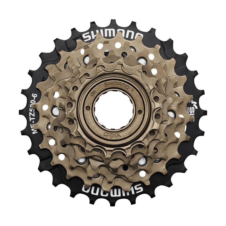 Shimano Tourney TZ500 6 Speed Multi Freewheel bicycle gear cassette 