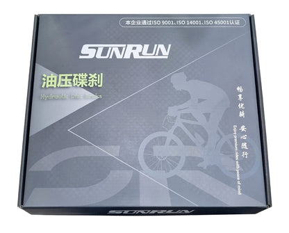 Sunrun Hydraulic Disc Brakes M1001 | Front & Rear Set