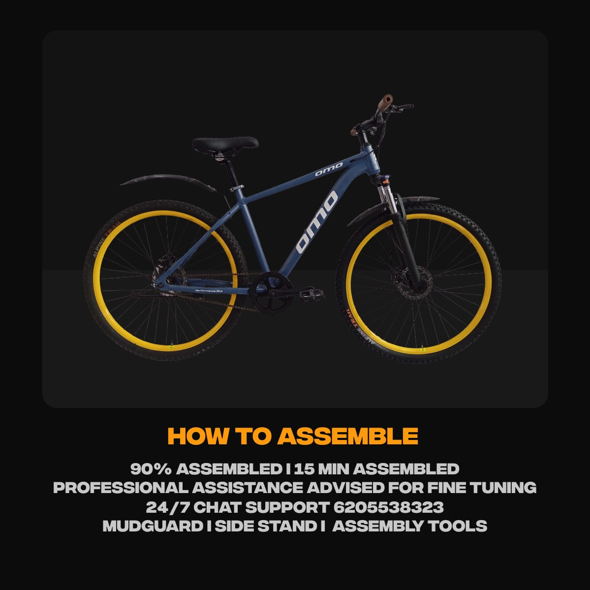 zozila lite single speed mtb assembly 