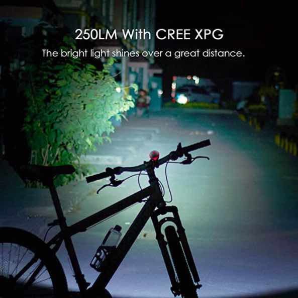 Bicycle Headlight and Horn USB reachable specifications