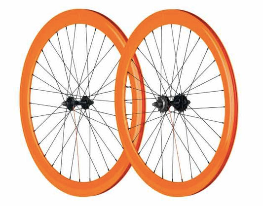 bicycle rim 26 inch double wall alloy orange color by omo bikes cycles
