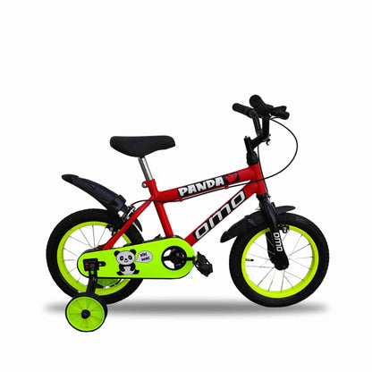 omobikes panda 14T kids cycle 3 to 5 year red color
