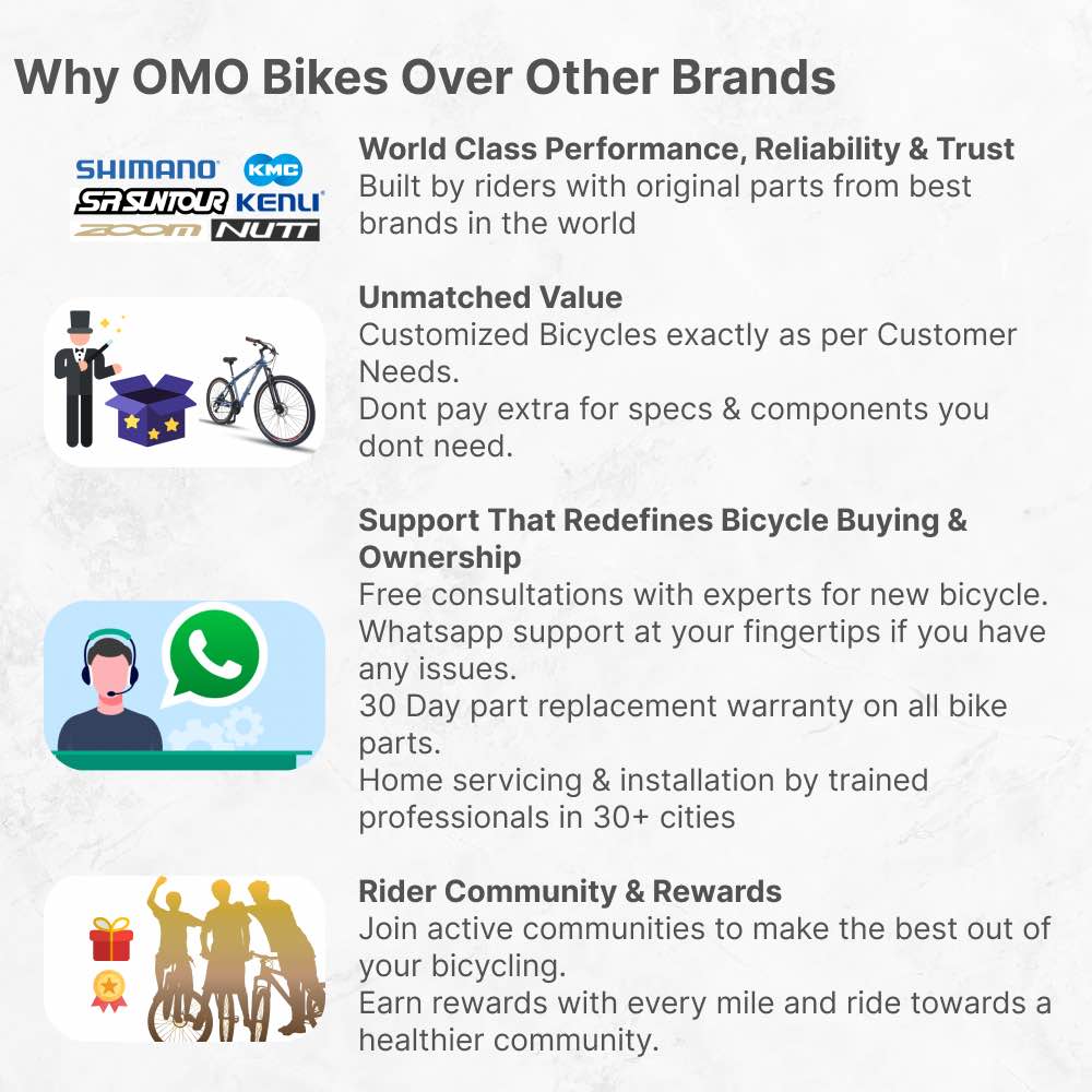 why choose omobikes shillong mtb mountain bike over any other brand in india online